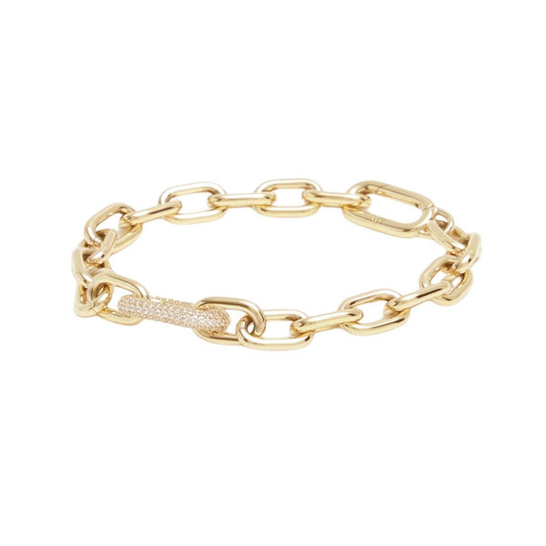 ダニエルウェリントン DANIEL WELLINGTON Crystal Link Bracelet 165mm G ブレスレット DW00400591 レディース ゴールド